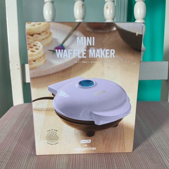 purple waffle maker